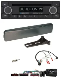 Автомагнитола Blaupunkt Bluetooth, DAB, CD, USB для Ford Mondeo/Focus, антрацит, с поддержкой управления с руля