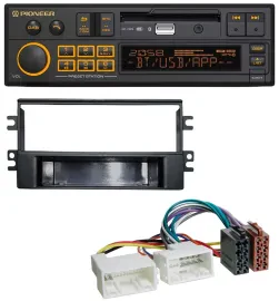 Pioneer DAB MP3 USB Bluetooth Autoradio für Kia Carens (ab 2007)