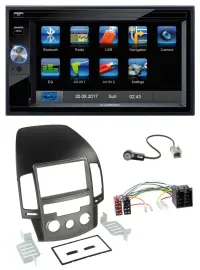 Blaupunkt SD Bluetooth 2DIN MP3 USB AUX Autoradio für Hyundai i30 (ab 08)