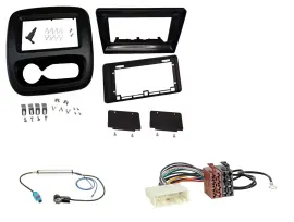 Einbauset für 9 Zoll Autoradio für Fiat Nissan Opel Renault m. Klimatr. 20Pin