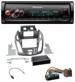 Pioneer Bluetooth USB MP3 DAB Autoradio für Ford Transit Connect 12-18 Display P