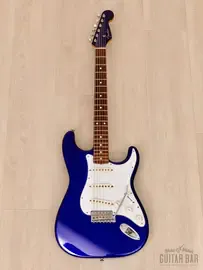 Электрогитара Fender Stratocaster ‘62 Vintage Reissue ST62-TX/MH Jupiter Blue Japan 2011