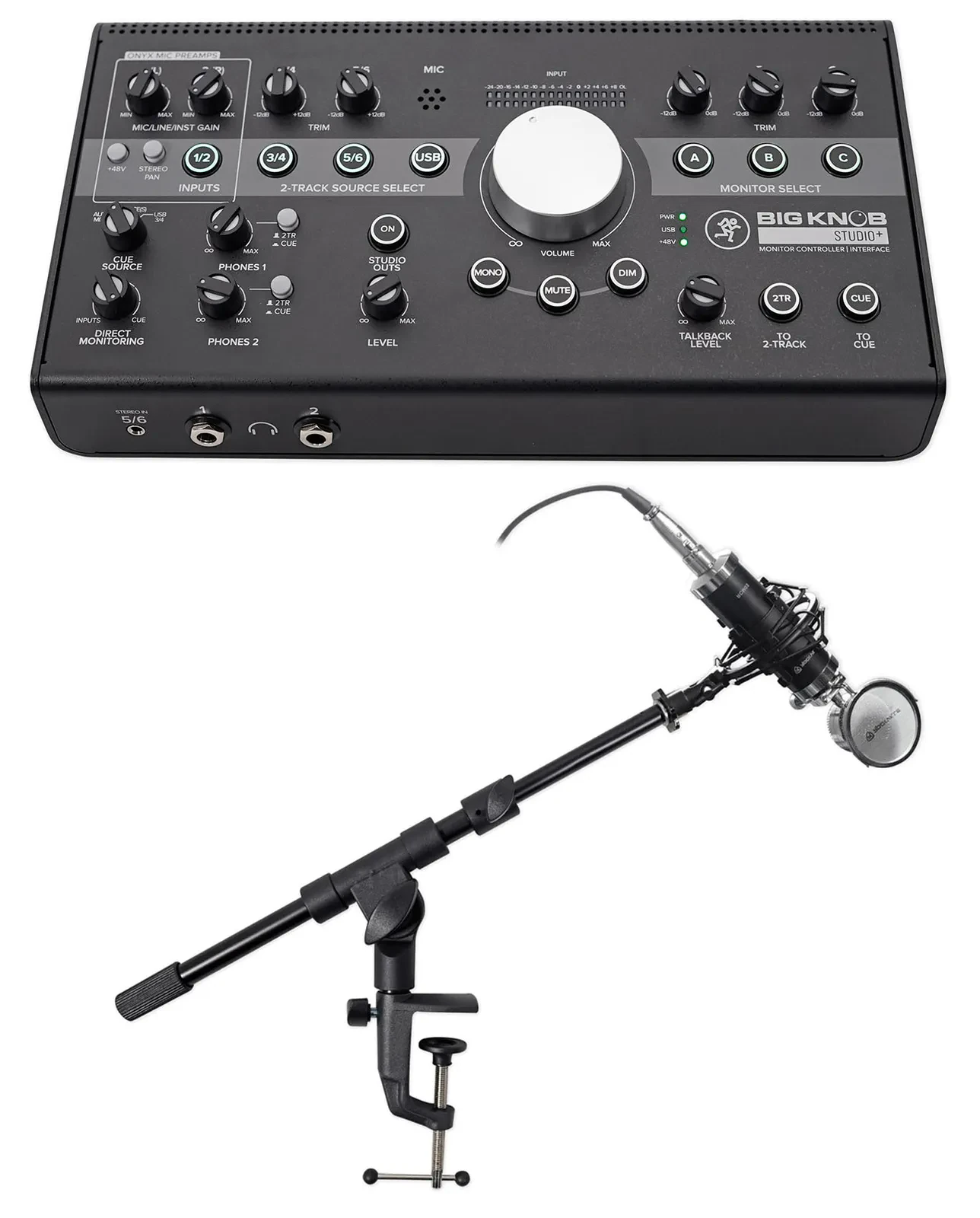 Комплект для подкастов Mackie Big Knob Studio++RCM03+SAMBA18