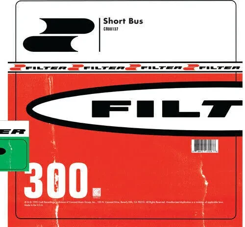 Виниловая пластинка Filter - Short Bus [New Vinyl LP]