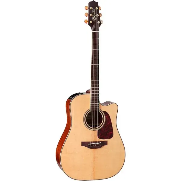 Электроакустическая гитара Takamine P4DC Pro Series Dreadnought Natural