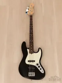 Бас-гитара Fender Mod Shop Jazz Bass Black USA 2023 w/Noiseless Pickups, Case