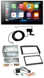 Pioneer MP3 USB Bluetooth DAB 2DIN Autoradio für Skoda Fabia 6Y Facelift 2004-20