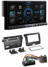 Alpine DAB 2DIN USB Bluetooth MP3 Autoradio für Ford Ranger 2AB ab 04/2015
