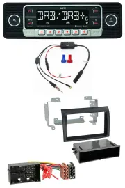 Dietz MP3 DAB Bluetooth USB Autoradio für Citroen Jumper ab 2014 Fiat Ducato 14-