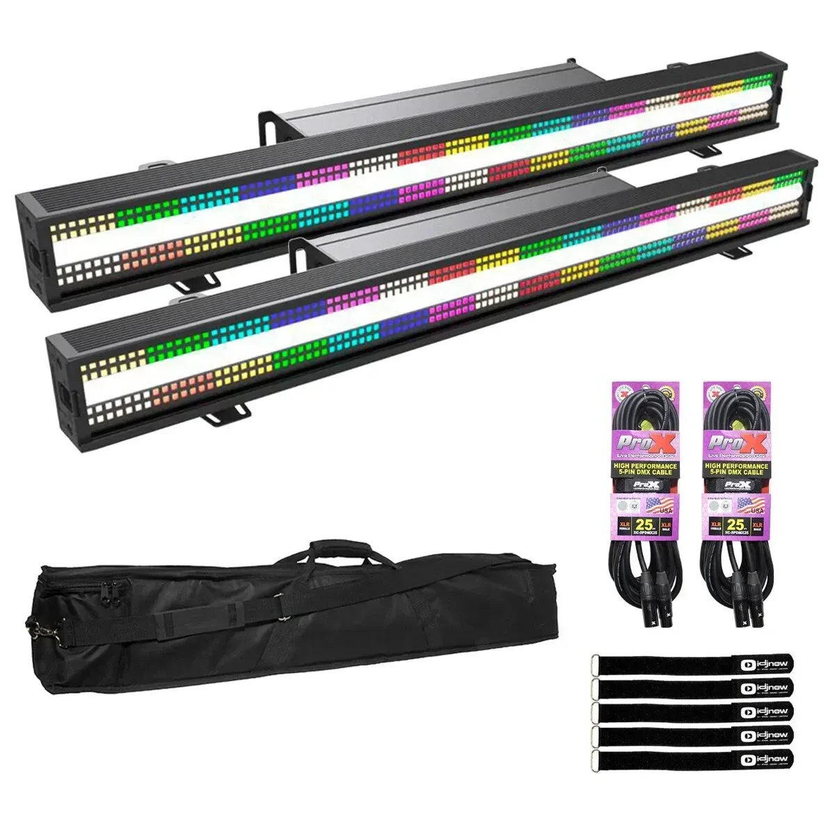 Светодиодный прибор American DJ Jolt Bar FX2 IP20 RGBCW LED с аксессуарами (пара)