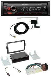 Автомагнитола для Dacia Dokker/Duster/Logan Pioneer DAB, USB, Bluetooth, MP3