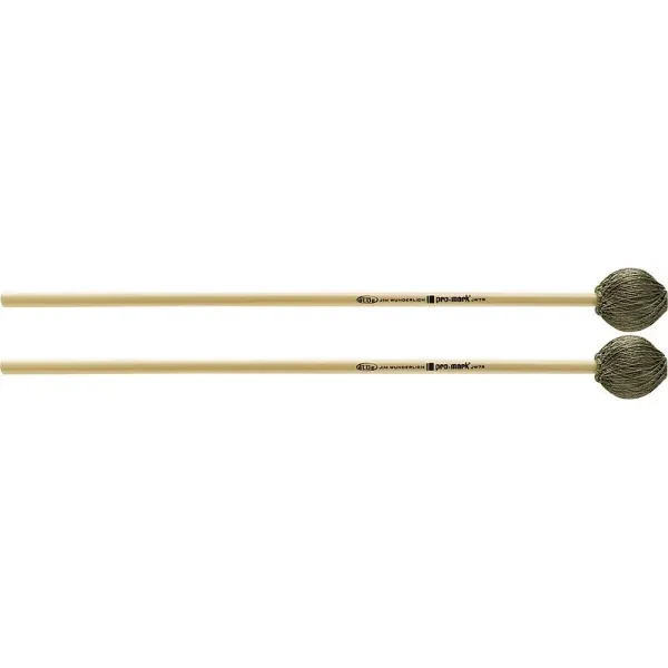 PROMARK System Blue Jim Wunderlich Series Mallets JW7R Medium Rattan Vibe