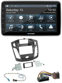 Blaupunkt USB DAB SD MP3 Bluetooth Autoradio für Ford Focus (DYB, 2011-2014)