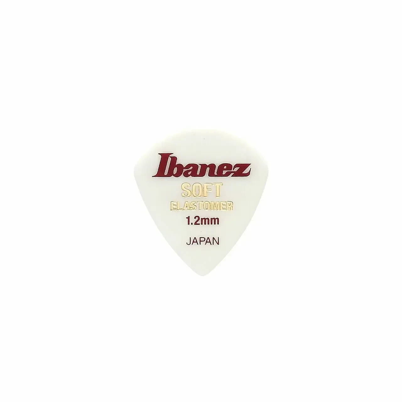 Медиаторы Ibanez BEL18ST12 Elastomer Soft 1.2 White (3 штуки)
