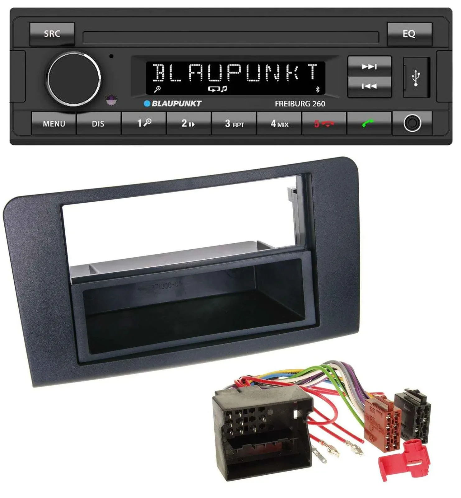 Автомагнитола для Mercedes ML Blaupunkt AUX Bluetooth MP3 USB (с 2006 года)