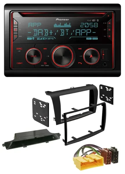 Pioneer 2DIN DAB MP3 Bluetooth USB CD Autoradio für Mazda 3 (2003-2009)