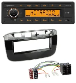 Continental 1DIN USB AUX MP3 Autoradio für Fiat Punto Punto Evo (ab 2011)