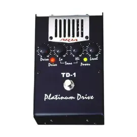 Педаль эффектов для электрогитары Aria TD-1 Platinum Tube Drive