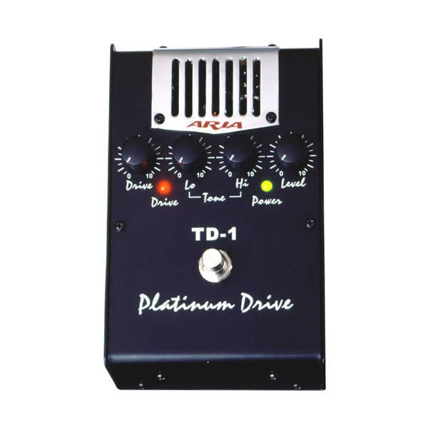 Педаль эффектов для электрогитары Aria TD-1 Platinum Tube Drive