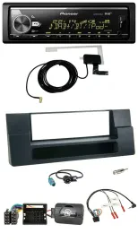 Автомагнитола Pioneer Bluetooth, DAB, USB для BMW 5 Series E39/X5, Quadlock, с нишей