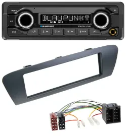 Blaupunkt Bluetooth DAB MP3 USB Autoradio für Renault Scenic (ab 09) - grau