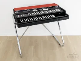 1968 Vox Super Continental V-303 E Vintage Dual Manual Combo Organ w/ Z Legs