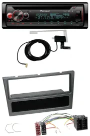 Автомагнитола Pioneer DAB CD MP3 USB Bluetooth для Opel Corsa C, Meriva, Signum, Vectra