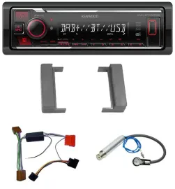 Kenwood MP3 Bluetooth USB DAB Autoradio für Audi A2 A3 8L A4 B5 TT 99-06 Aktivsy