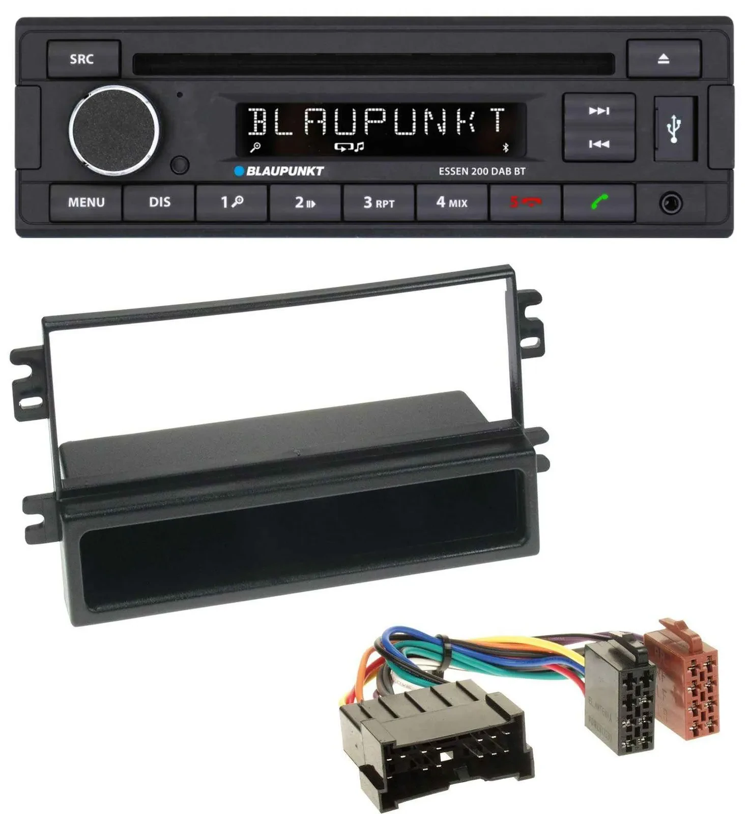 Blaupunkt USB MP3 Bluetooth DAB CD Autoradio für Kia Carens II (2004-2006)