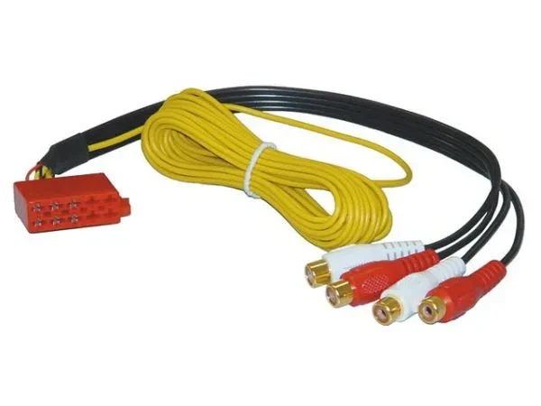 Переходник линейного выхода Caraudio24 ISO на 4 x RCA