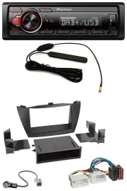 Автомагнитола для Hyundai ix35 (LM, 2010–2013) Pioneer MP3, DAB, 1 DIN, AUX, USB