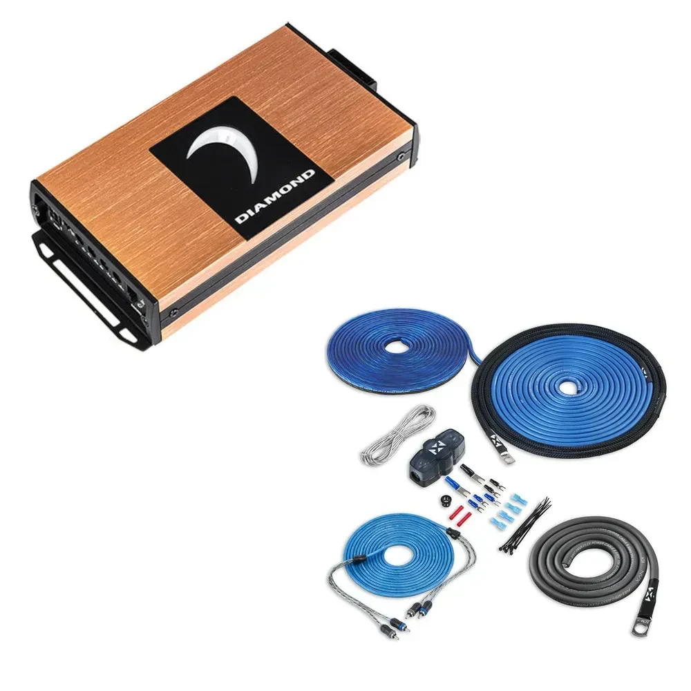 Усилитель мощности Diamond Audio MICRO1V2 моноблок, класс D, 500W RMS (набор)