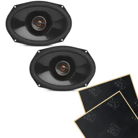 Infinity REF697F 200W RMS 6x9" Speakers w/ Sound Damping