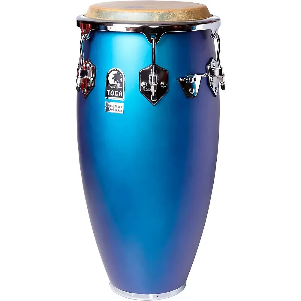 Toca Custom Deluxe Matte Finish Conga 11 in. Matte Blue