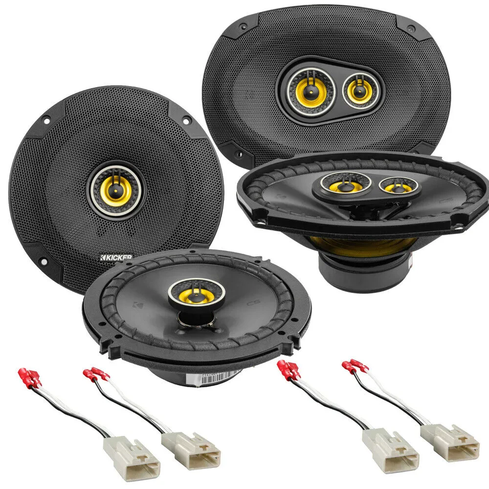 2003-2008 Toyota Corolla Kicker Factory Speaker Replacement Package