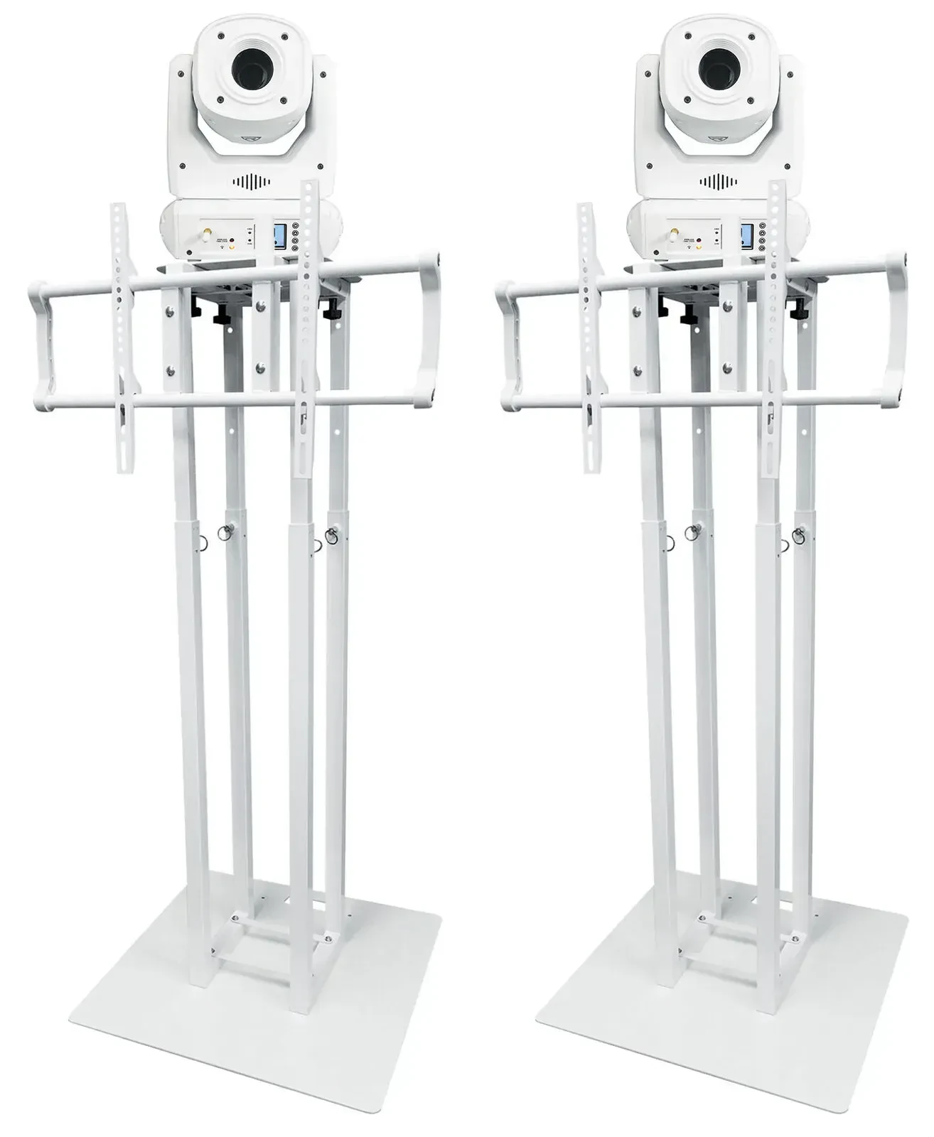 Прибор с полным движением Rockville ROCK SPOT 260W White с аксессуарами (пара)