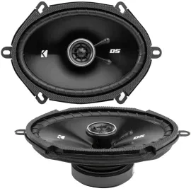 KICKER 400W 6" x 8" DS Series 2-Way Coaxial Car Stereo Speakers | 43DSC6804