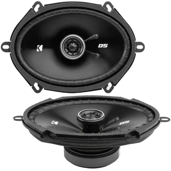 KICKER 400W 6" x 8" DS Series 2-Way Coaxial Car Stereo Speakers | 43DSC6804