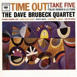 Виниловая пластинка Dave Brubeck - Time Out [New Vinyl LP] Bonus Track, Colored Vinyl, Ltd Ed, 180 G