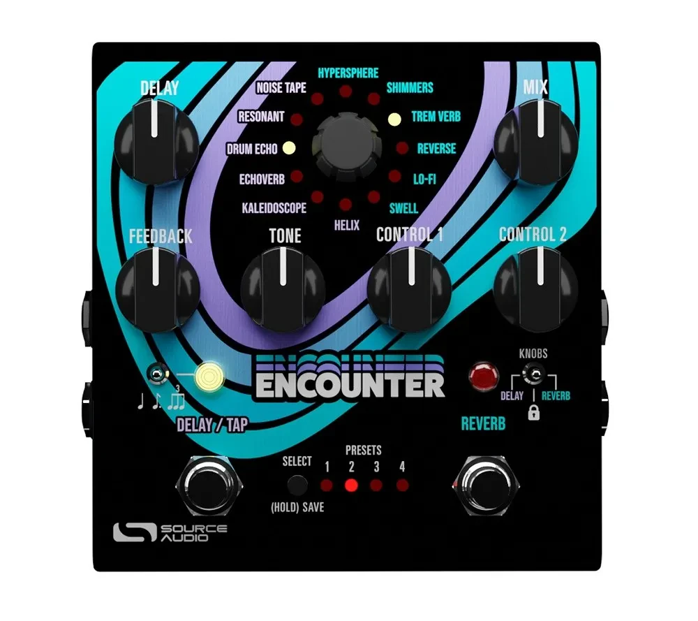 Педаль эффектов для электрогитары Source Audio SA264 One Series Encounter Ambient Delay Reverb