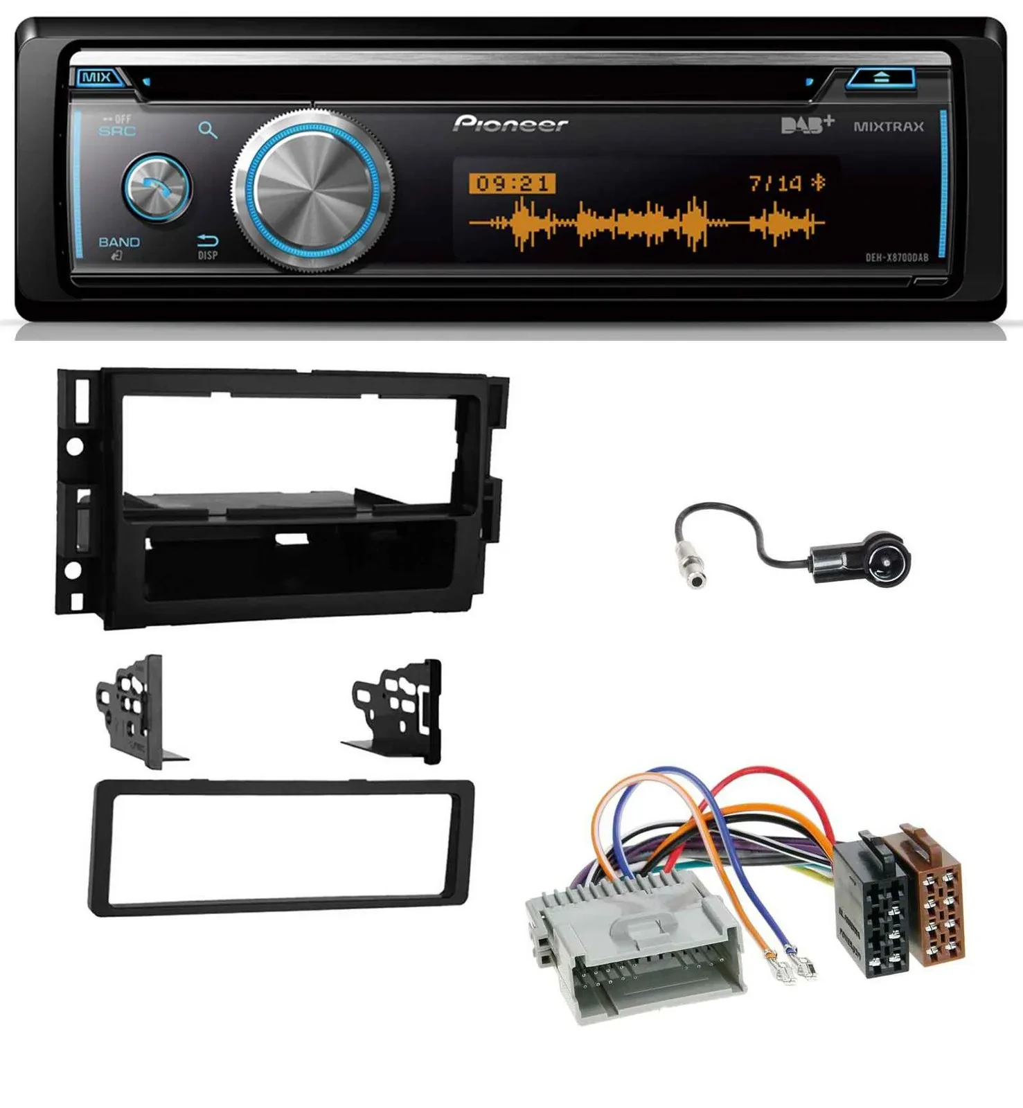 Автомагнитола для Buick Enclave 2008–2012, Lucerne Pioneer CD/MP3, DAB, USB, Bluetooth