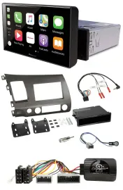 Pioneer Bluetooth Lenkrad DAB USB Autoradio für Honda Civic Hybrid 2006-2010 ant