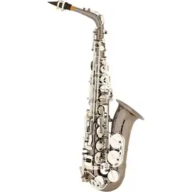 Саксофон Allora AAS-450 Vienna Series Alto Saxophone Black Nickel Body Silver Keys