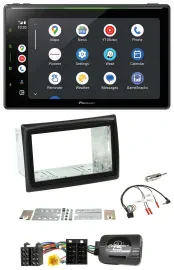 Pioneer 2DIN Lenkrad USB Bluetooth DAB Autoradio für Renault Megane II 2005-2008