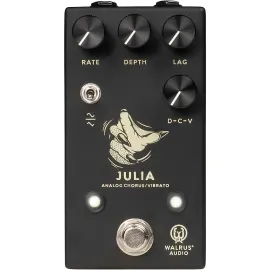 Педаль эффектов Walrus Audio Julia V2 Minimal Series Analog Chorus/Vibrato Black