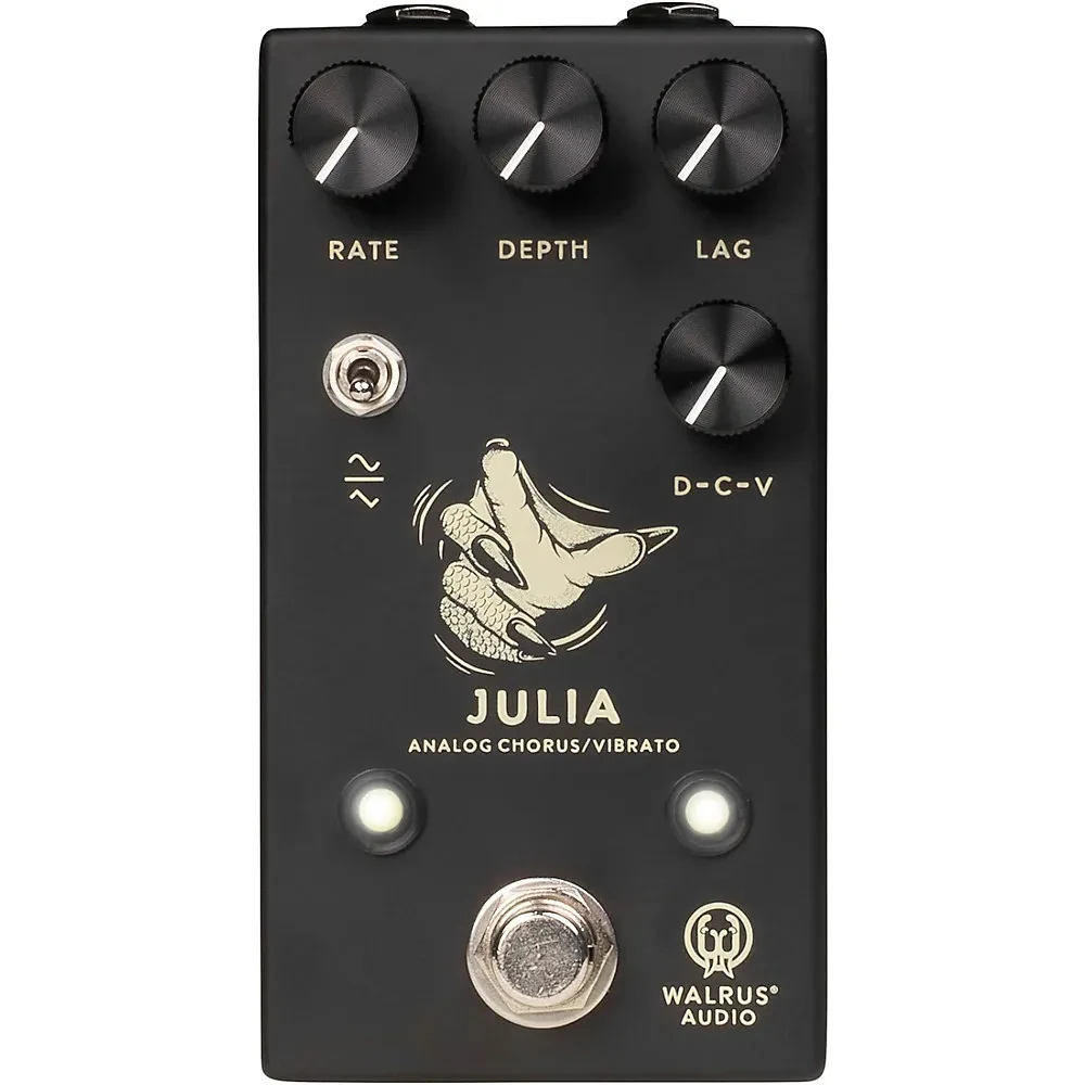 Педаль эффектов Walrus Audio Julia V2 Minimal Series Analog Chorus/Vibrato Black