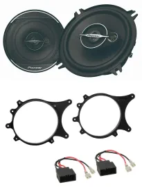 Pioneer 13cm 3-Wege 300Watt Lautsprecher für BMW 3er Compact 94-00 Ablage Auto B