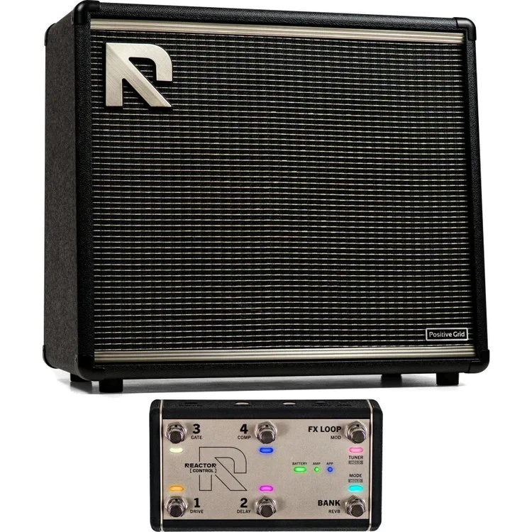 Комбоусилитель для электрогитары Positive Grid Reactor 50 50-watt 1x12" Combo Amplifier with Control Footswitch