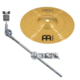 Meinl HCS8S Splash Becken Effektbecken 8 Zoll mit keepdrum Beckenarm