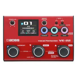 Вокальный процессор Boss VE-22 Vocal Performer Multi-Effects Processor